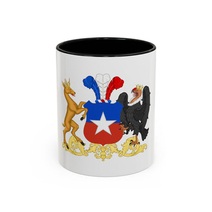 Coat of Arms of Chile (1834-1920) - Accent Coffee Mug