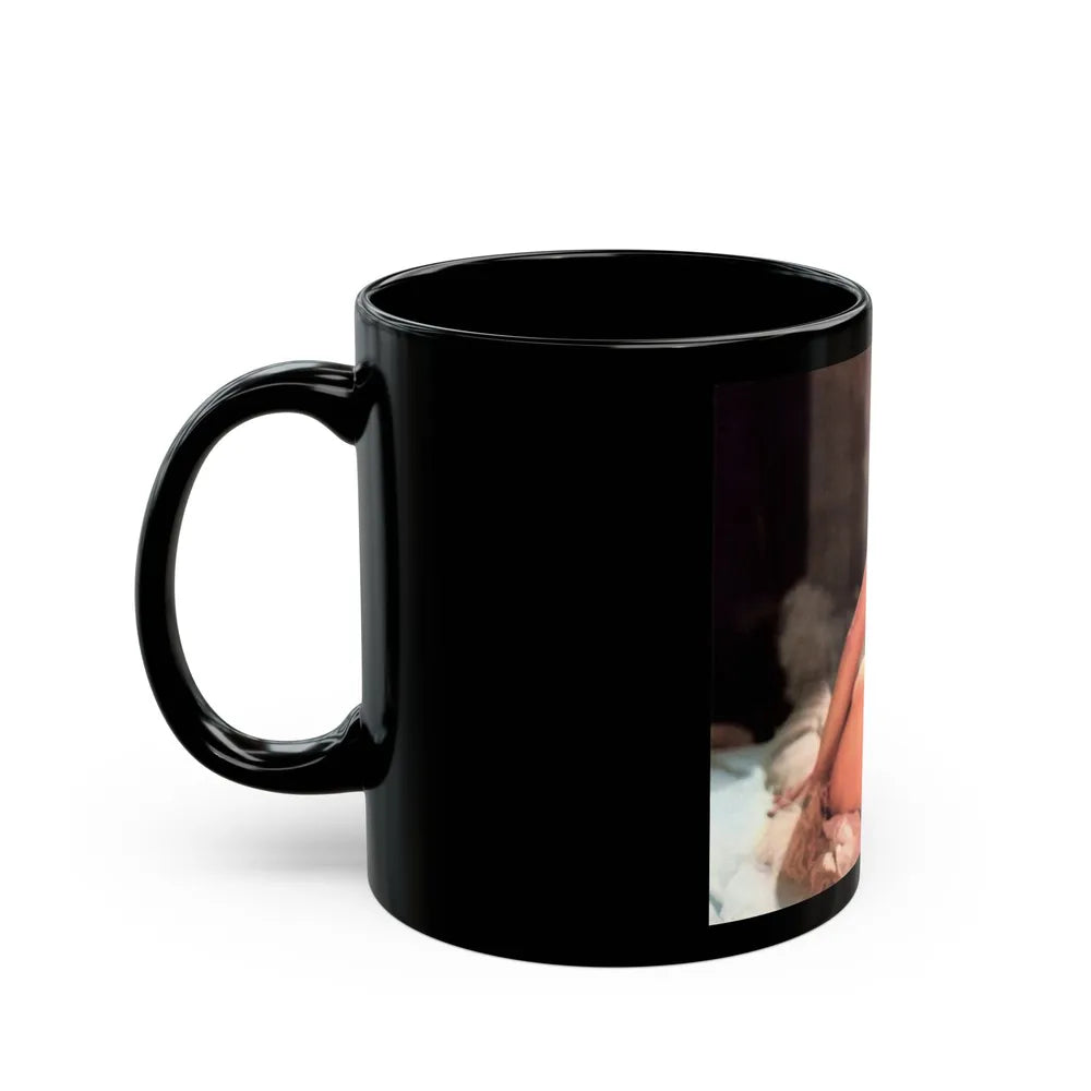 Kim Novak #253 (Vintage Female Icon) Black Coffee Mug-Go Mug Yourself