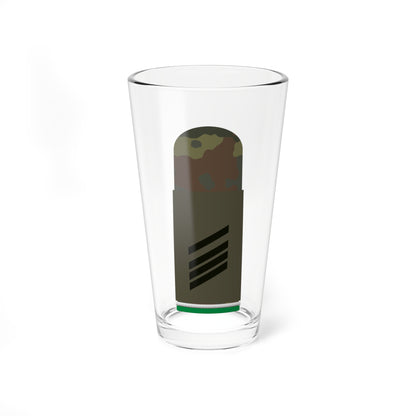 HA OS5 15 Stabsgefreiter OA PzGren L (Germany) (Military Rank) Pint Glass 16oz