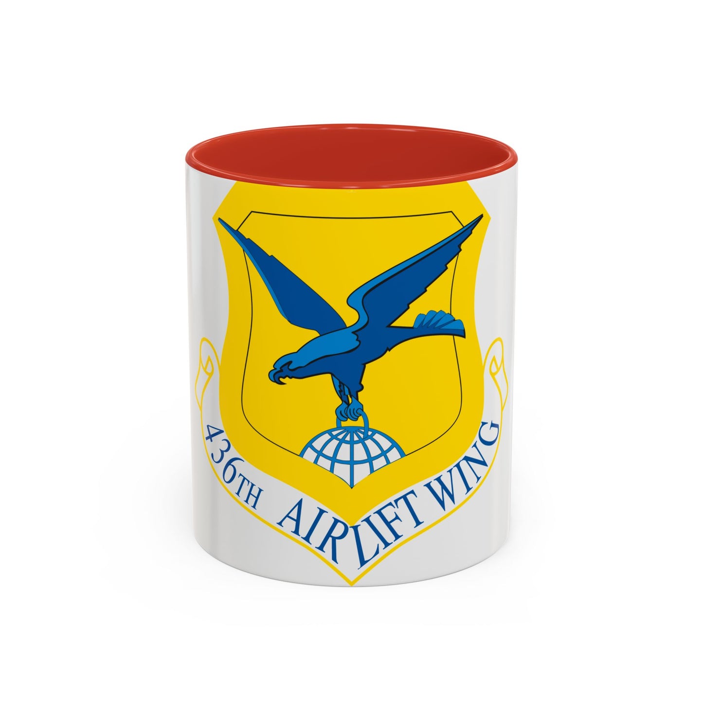 436th Airlift Wing (U.S. Air Force) Accent Coffee Mug