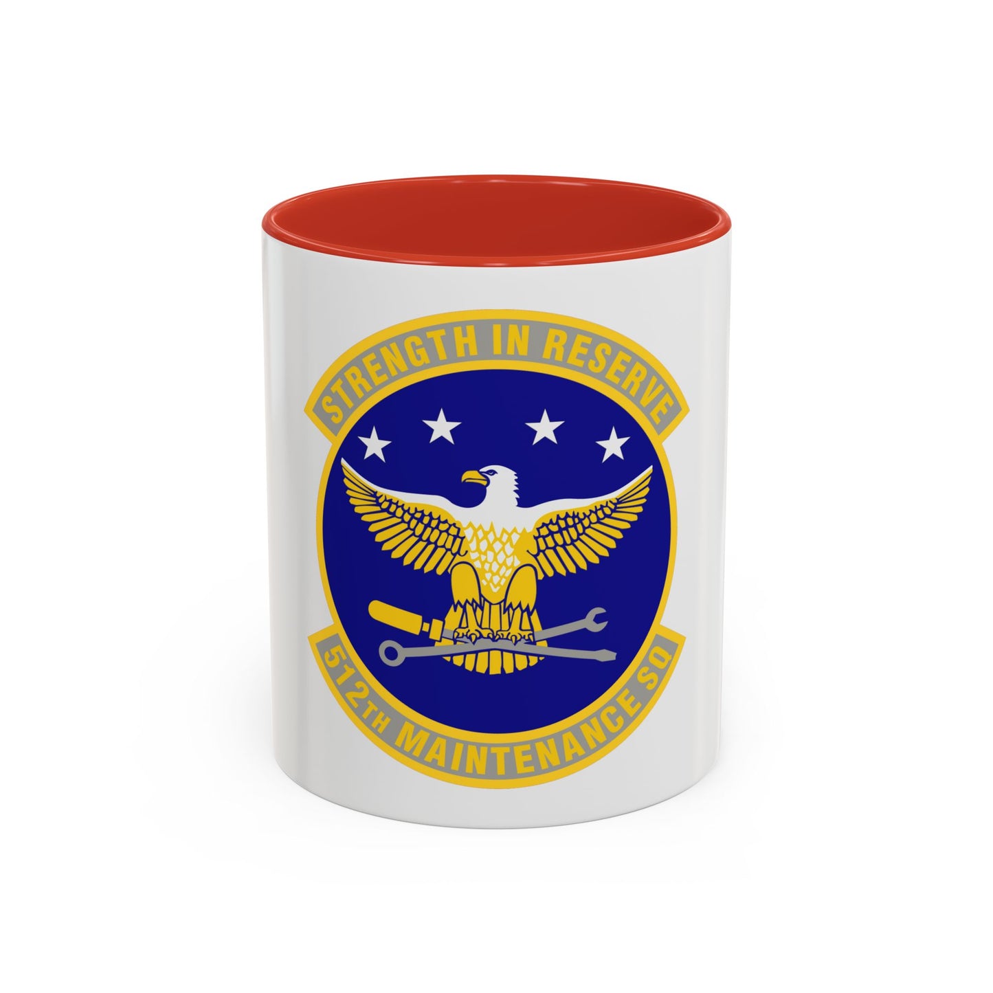 512th Maintenance Squadron (U.S. Air Force) Accent Coffee Mug