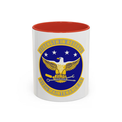 512th Maintenance Squadron (U.S. Air Force) Accent Coffee Mug