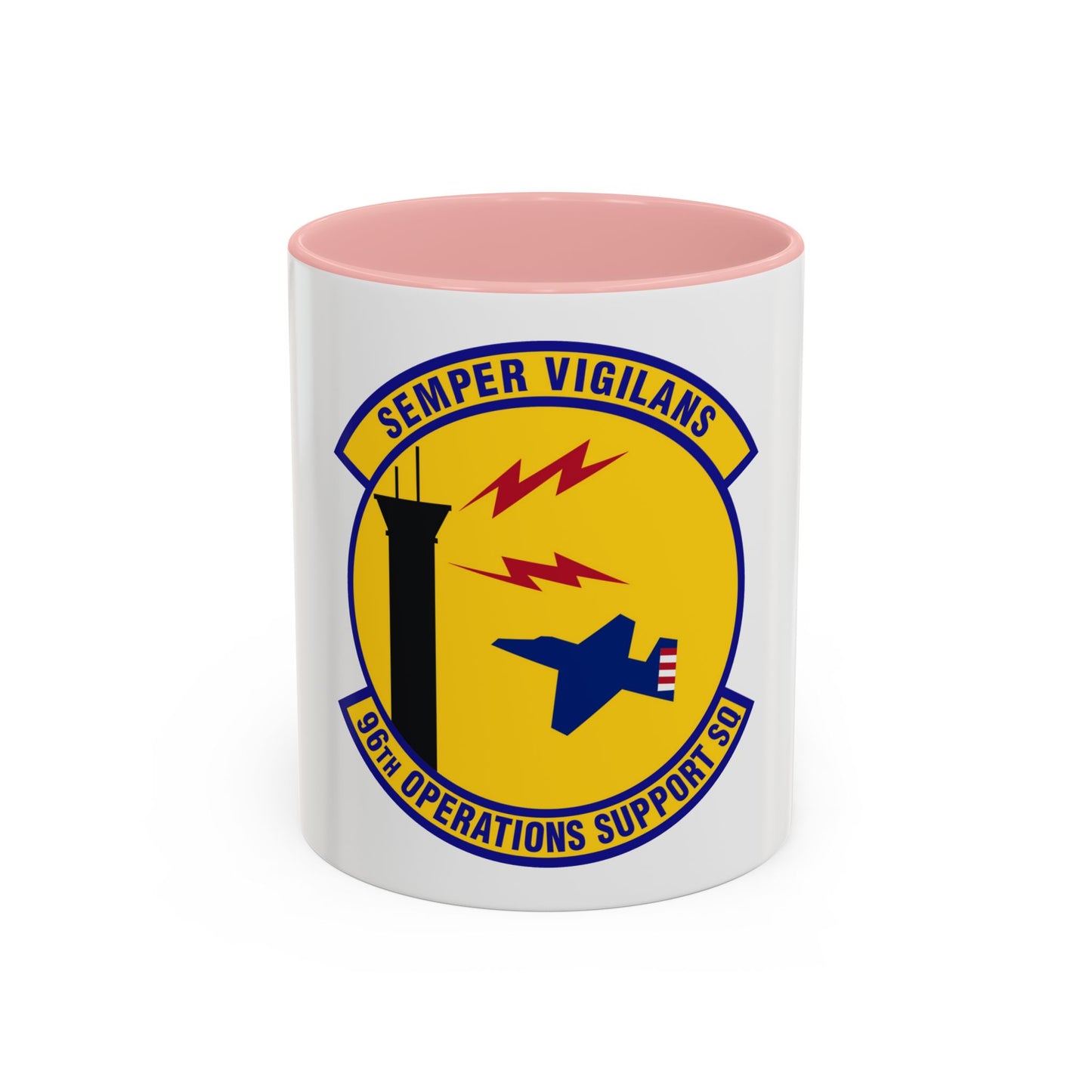 96th Operations Support Squadron (U.S. Air Force) Accent Coffee Mug