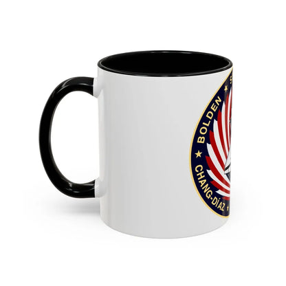 STS 60 (NASA) Accent Coffee Mug-Go Mug Yourself