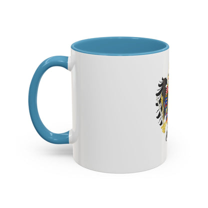 Middle Coat of Arms of Francis II, Holy Roman Emperor (1804-1806) - Accent Coffee Mug