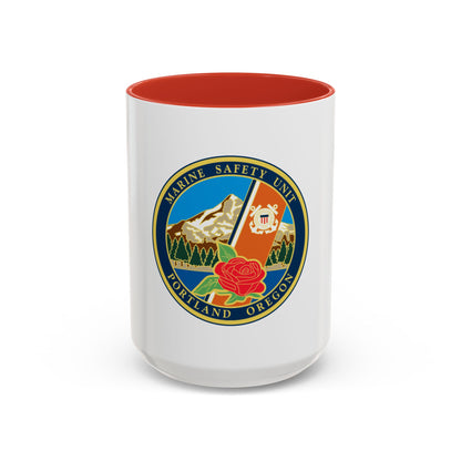 USCG MSU Portland (U.S. Coast Guard) Accent Coffee Mug