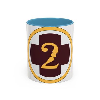 2 Medical Brigade (U.S. Army) Accent Coffee Mug