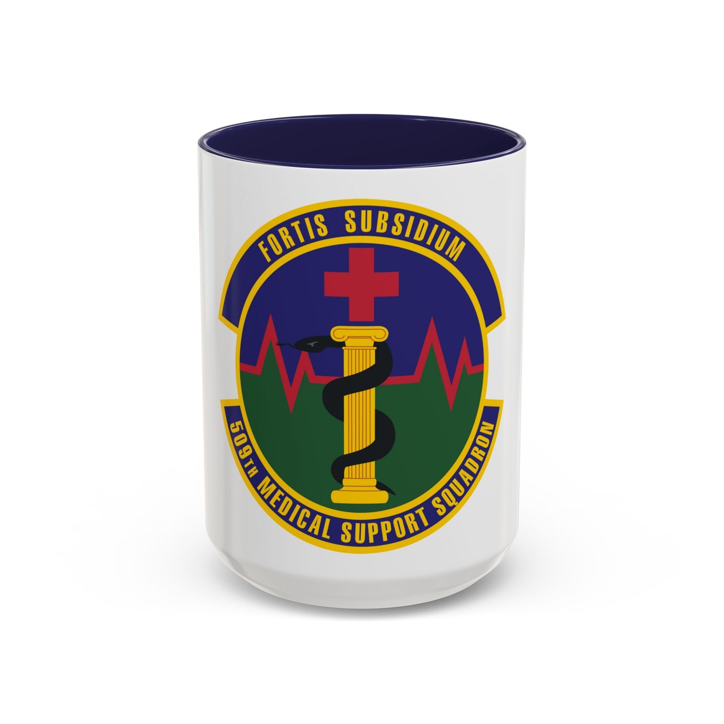509th Medical Support Squadron (U.S. Air Force) Accent Coffee Mug