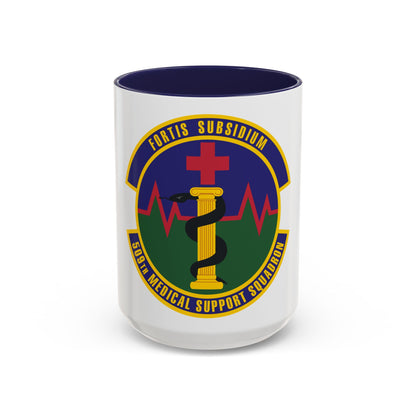 509th Medical Support Squadron (U.S. Air Force) Accent Coffee Mug
