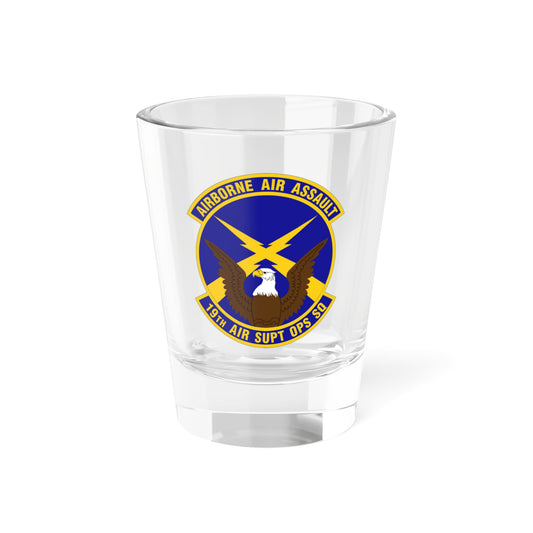 19 Air Support Operations Squadron ACC (U.S. Air Force) Shot Glass 1.5oz