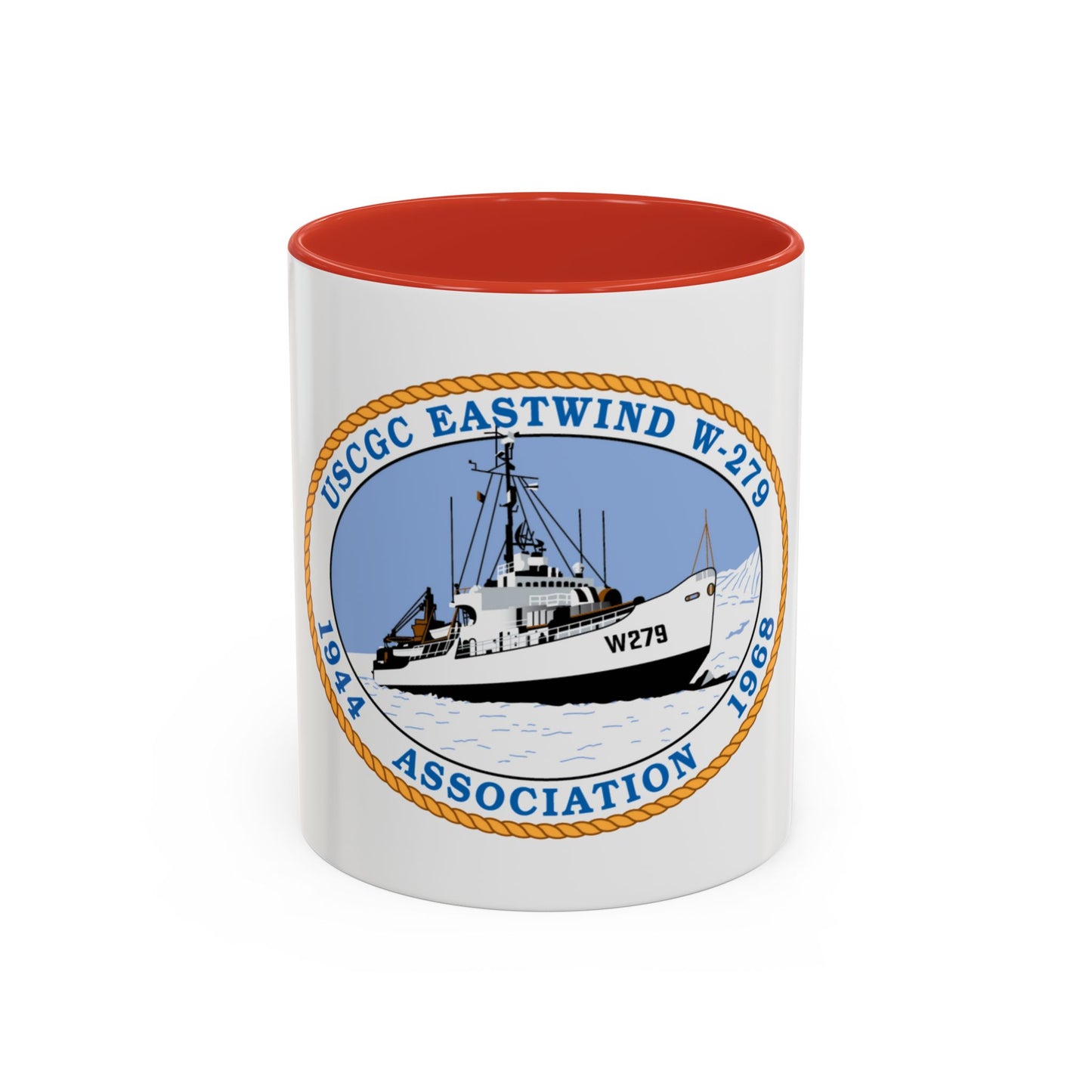 USCG Eastwind W 279 (U.S. Coast Guard) Accent Coffee Mug