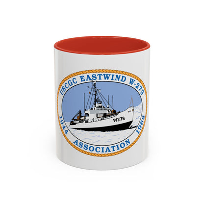 USCG Eastwind W 279 (U.S. Coast Guard) Accent Coffee Mug