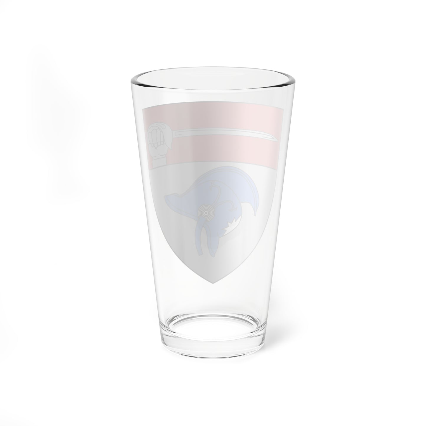 Emblem for the 1-I-JDR (Denmark) (Coat of Arms) Pint Glass 16oz