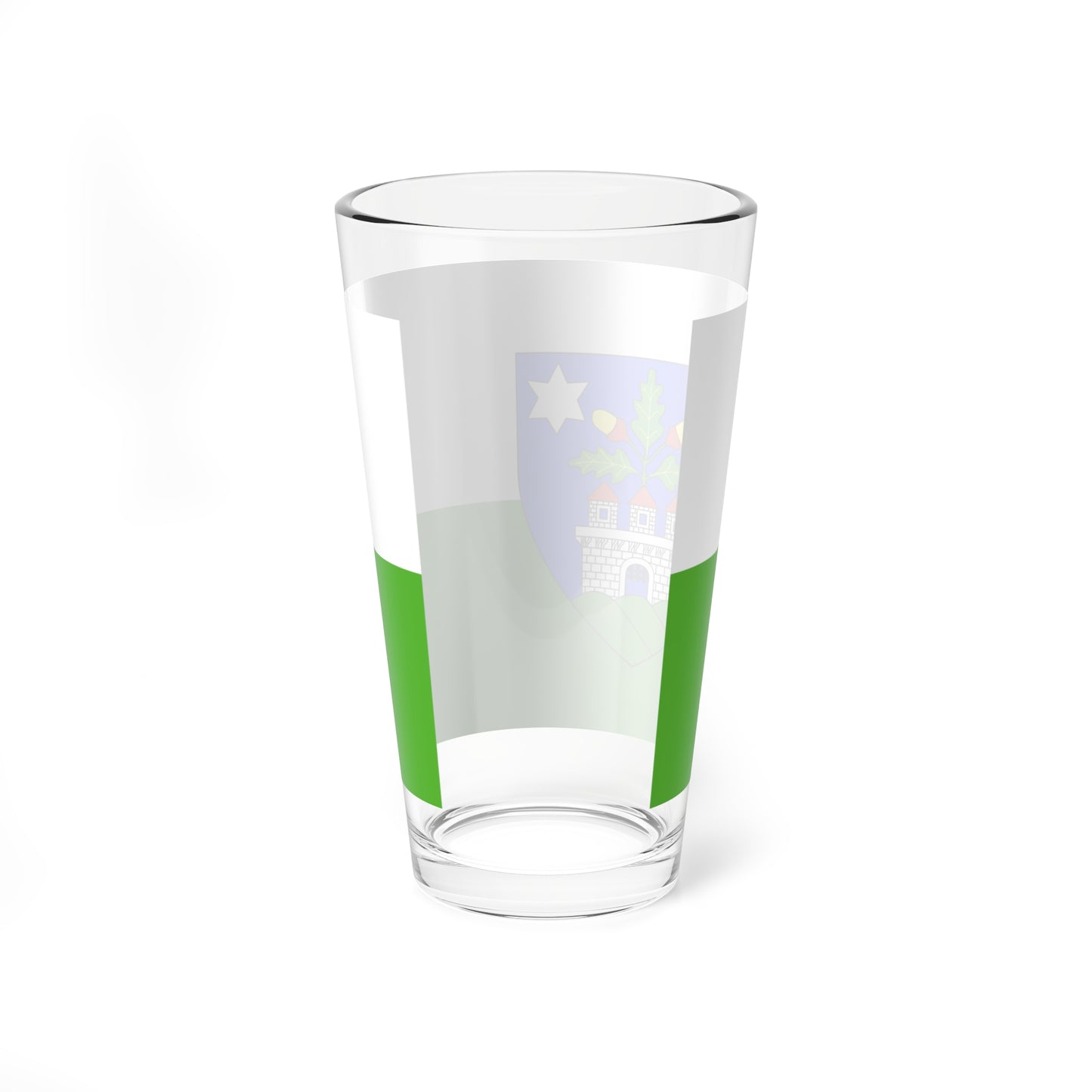 FLAG-Veszprem-megye (Hungary) Pint Glass 16oz