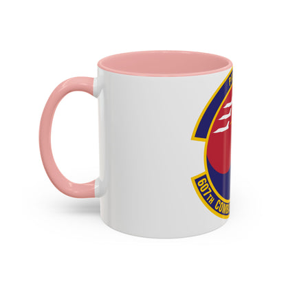 607th Combat Operations Squadron (U.S. Air Force) Accent Coffee Mug