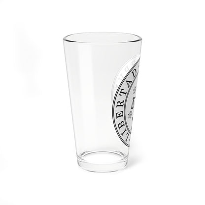 Sello de Armas de la República Oriental (Uruguay) (Coat of Arms) Pint Glass 16oz