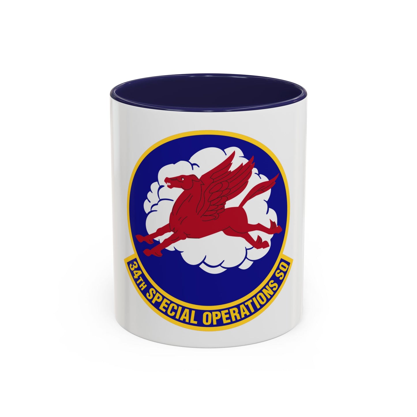 34th Special Operations Squadron (U.S. Air Force) Accent Coffee Mug