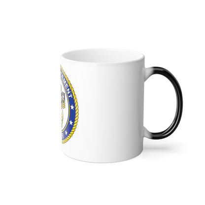 Navy Advancement Center NAC (U.S. Navy) Color Changing Mug 11oz