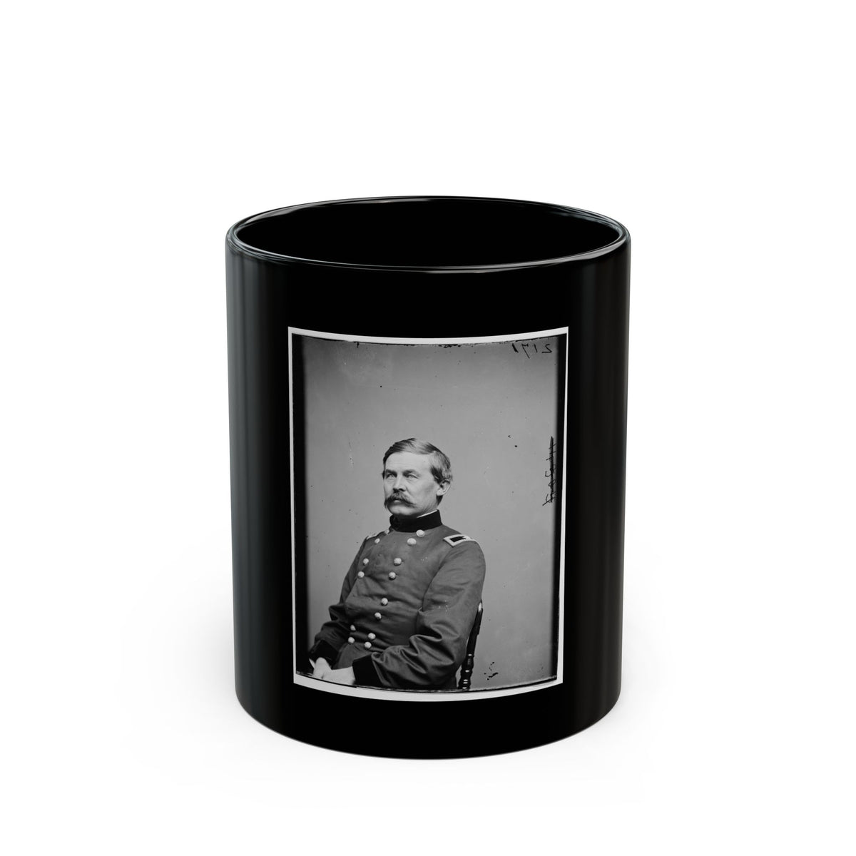 Brig. Gen. John Buford (U.S. Civil War) Black Coffee Mug