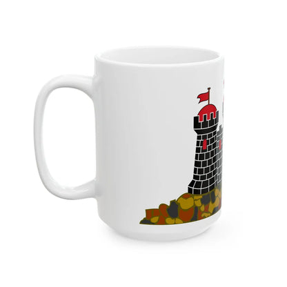 Flag of Edinburgh UK - White Coffee Mug-Go Mug Yourself