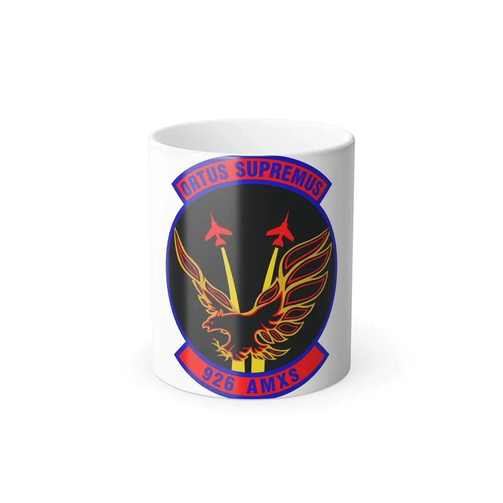926 Aircraft Maintenance Squadron AFRC (U.S. Air Force) Color Changing Coffee Mug-11oz-Go Mug Yourself