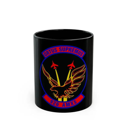 926 Aircraft Maintenance Squadron AFRC (U.S. Air Force) Black Coffee Mug 11oz - Go Mug Yourself