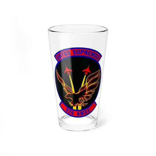926 Aircraft Maintenance Squadron AFRC (U.S. Air Force) Pint Glass 16oz 16oz - Go Mug Yourself