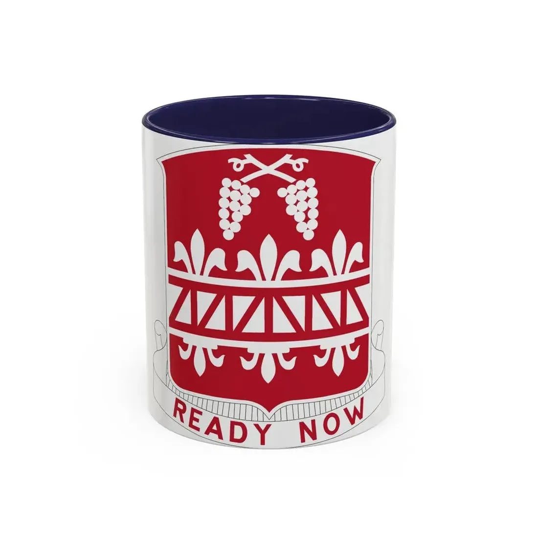 926 Engineer Battalion (U.S. Army) Accent Coffee Mug 11oz Navy - Go Mug Yourself