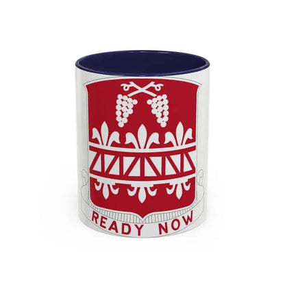 926 Engineer Battalion (U.S. Army) Accent Coffee Mug 11oz Navy - Go Mug Yourself