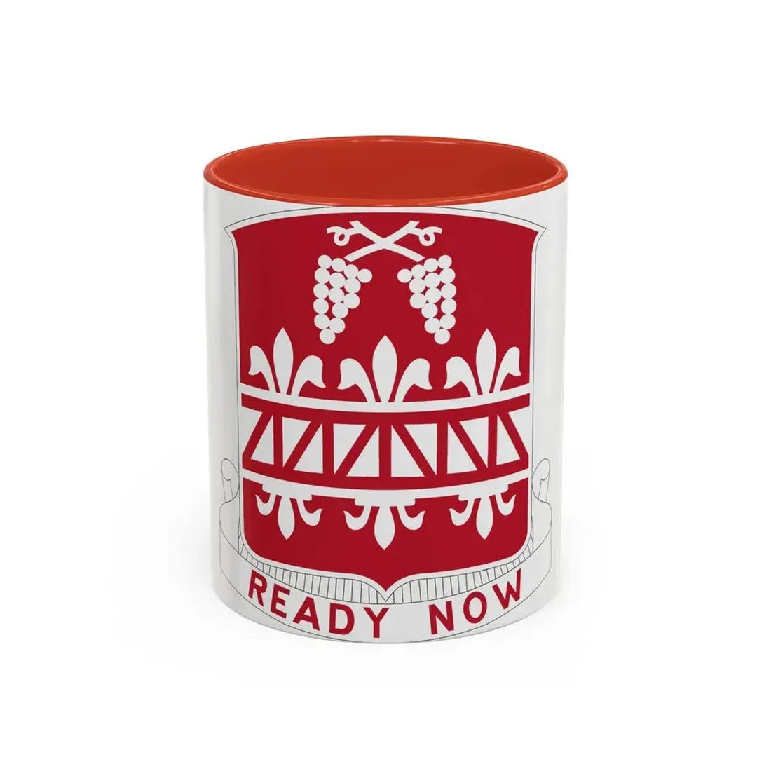 926 Engineer Battalion (U.S. Army) Accent Coffee Mug 11oz Red - Go Mug Yourself