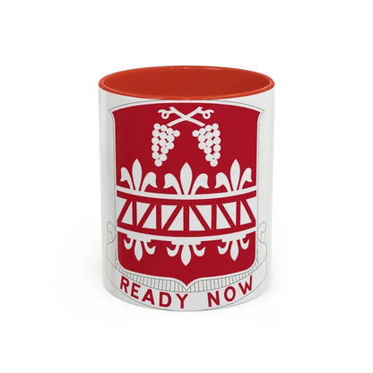 926 Engineer Battalion (U.S. Army) Accent Coffee Mug 11oz Red - Go Mug Yourself