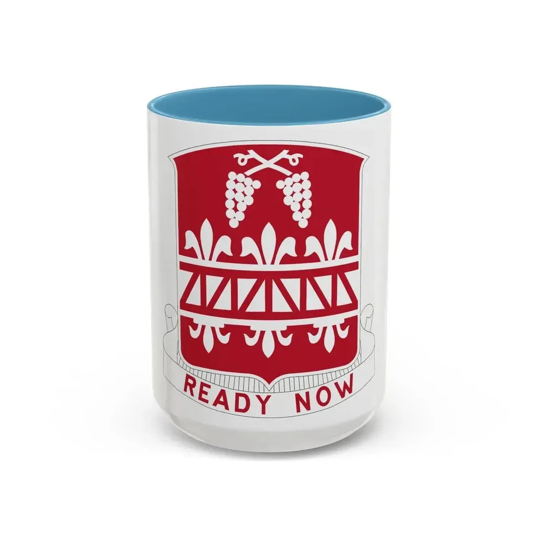 926 Engineer Battalion (U.S. Army) Accent Coffee Mug 15oz Light Blue - Go Mug Yourself