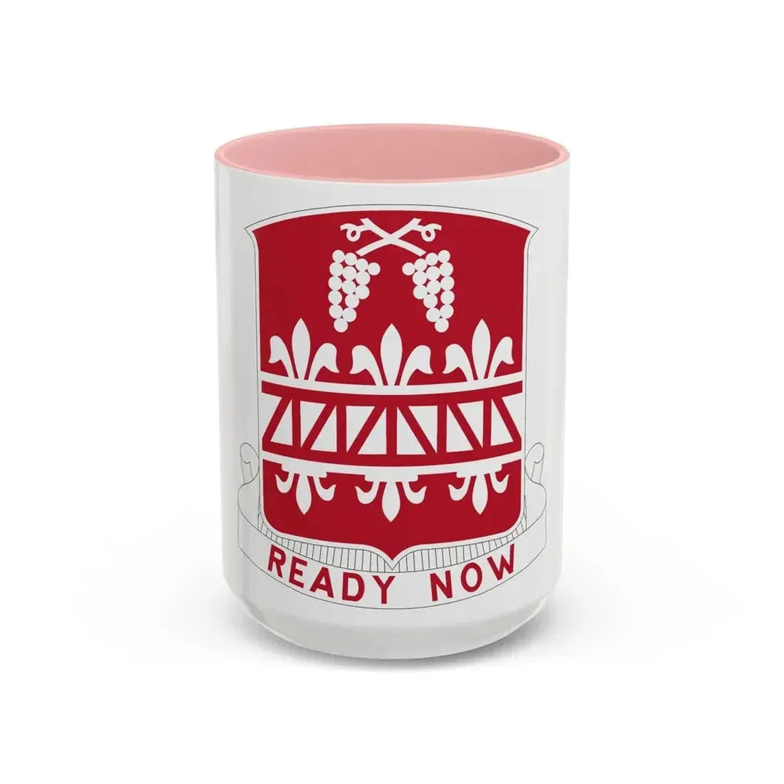 926 Engineer Battalion (U.S. Army) Accent Coffee Mug 15oz Pink - Go Mug Yourself