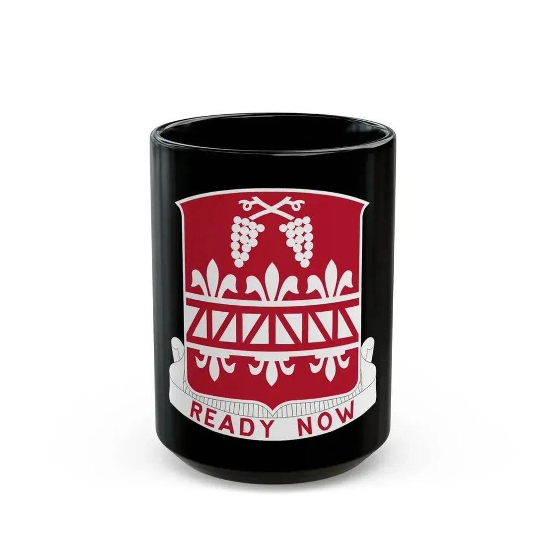 926 Engineer Battalion (U.S. Army) Black Coffee Mug 15oz - Go Mug Yourself