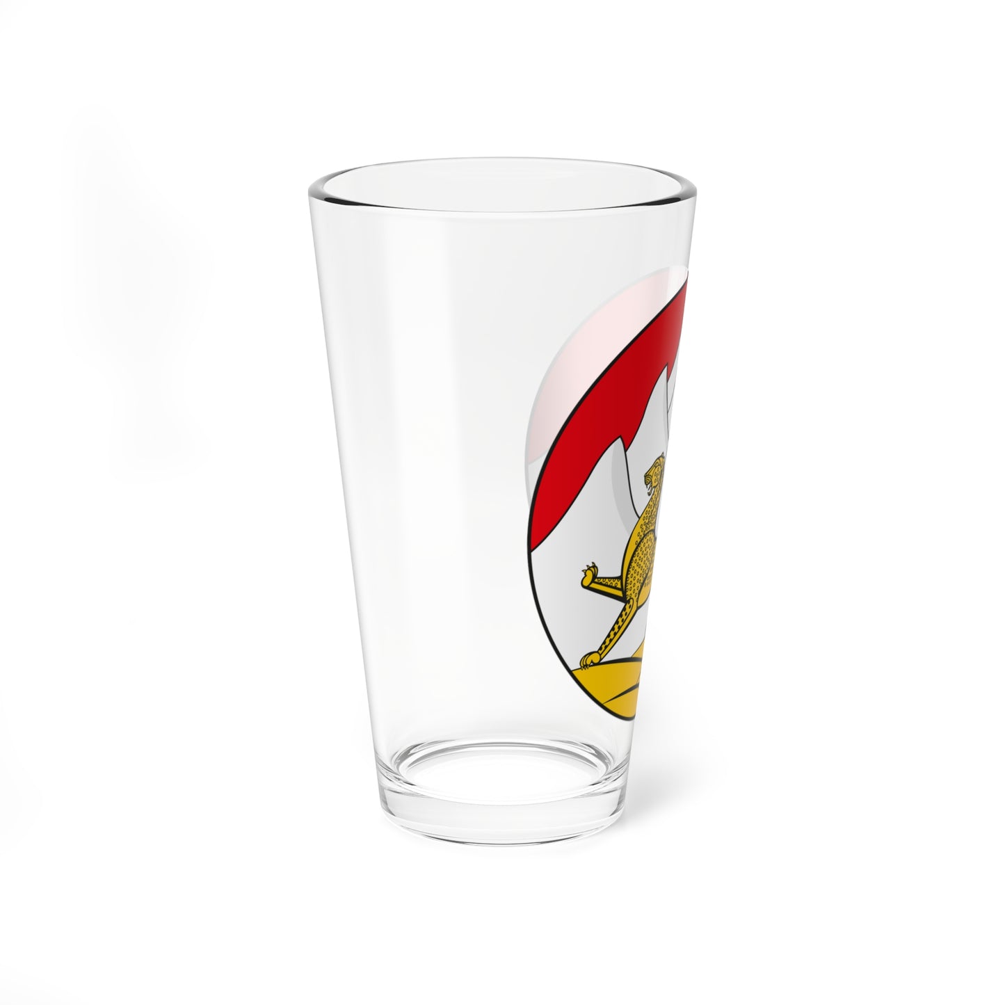 Emblem of North Ossetia (Russia) (Coat of Arms) Pint Glass 16oz