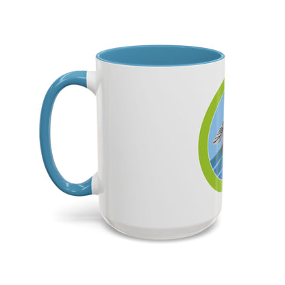 Fly Fishing (Boy Scout Merit Badge) Accent Coffee Mug