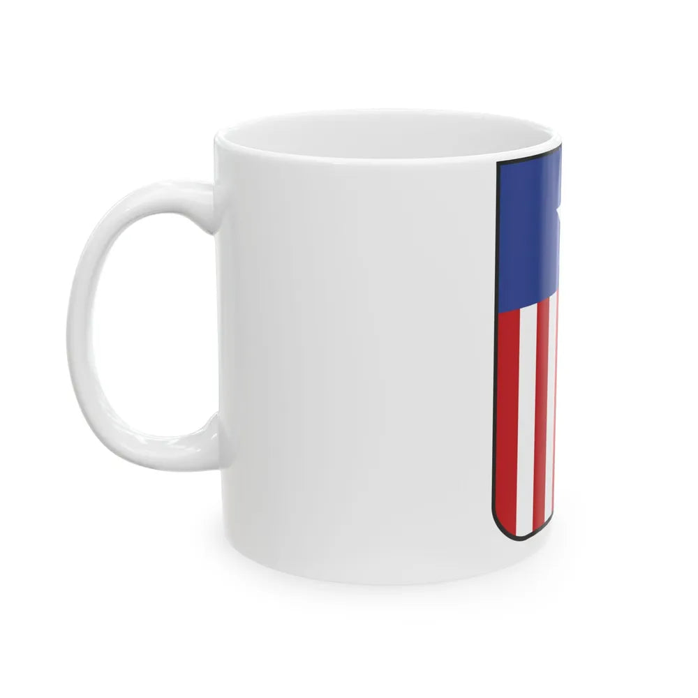 Coat of arms of Liberia in 1889 - White Coffee Mug-Go Mug Yourself