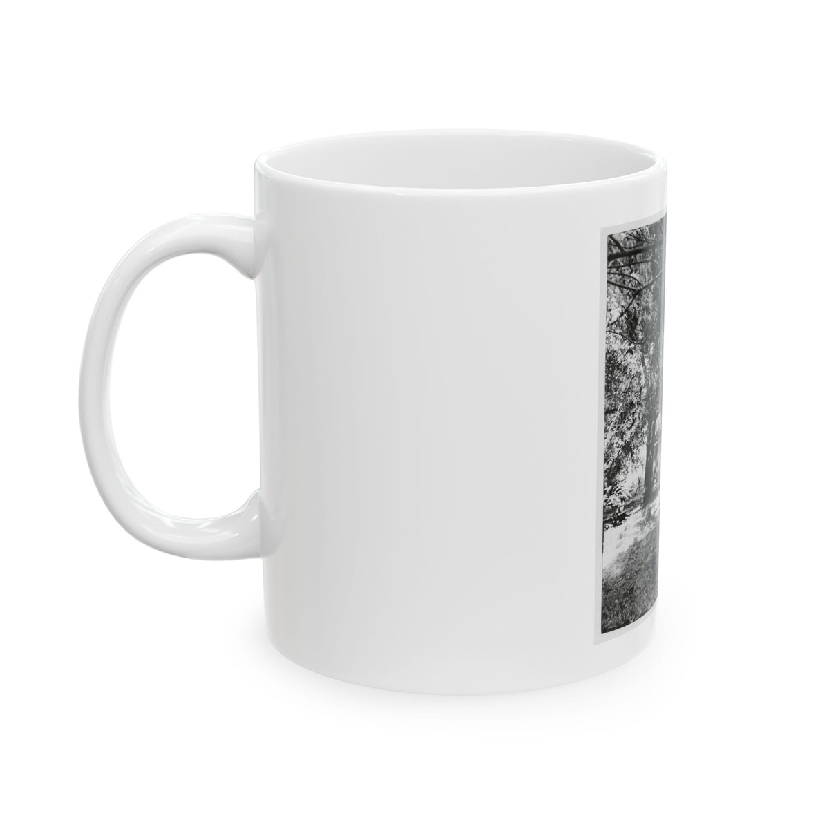 Backyard (U.S. Civil War) White Coffee Mug