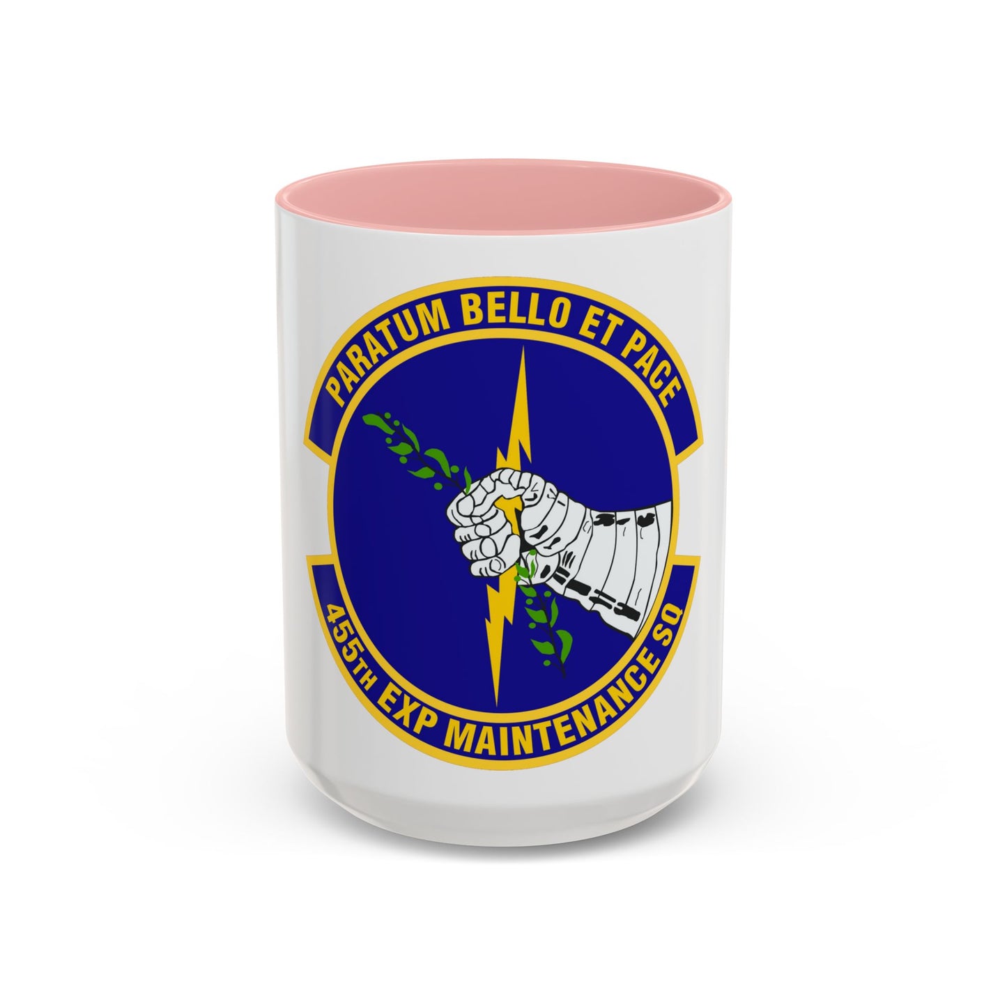 455th Expeditionary Maintenance Squadron (U.S. Air Force) Accent Coffee Mug