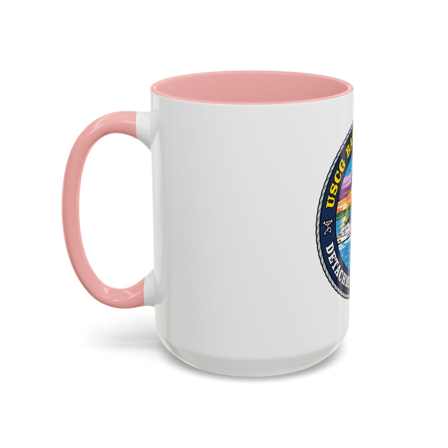 USCG Base San Juan (U.S. Coast Guard) Accent Coffee Mug