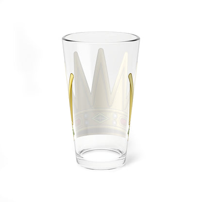 Corona allantica araldica italiana (Italy) (Coat of Arms) Pint Glass 16oz