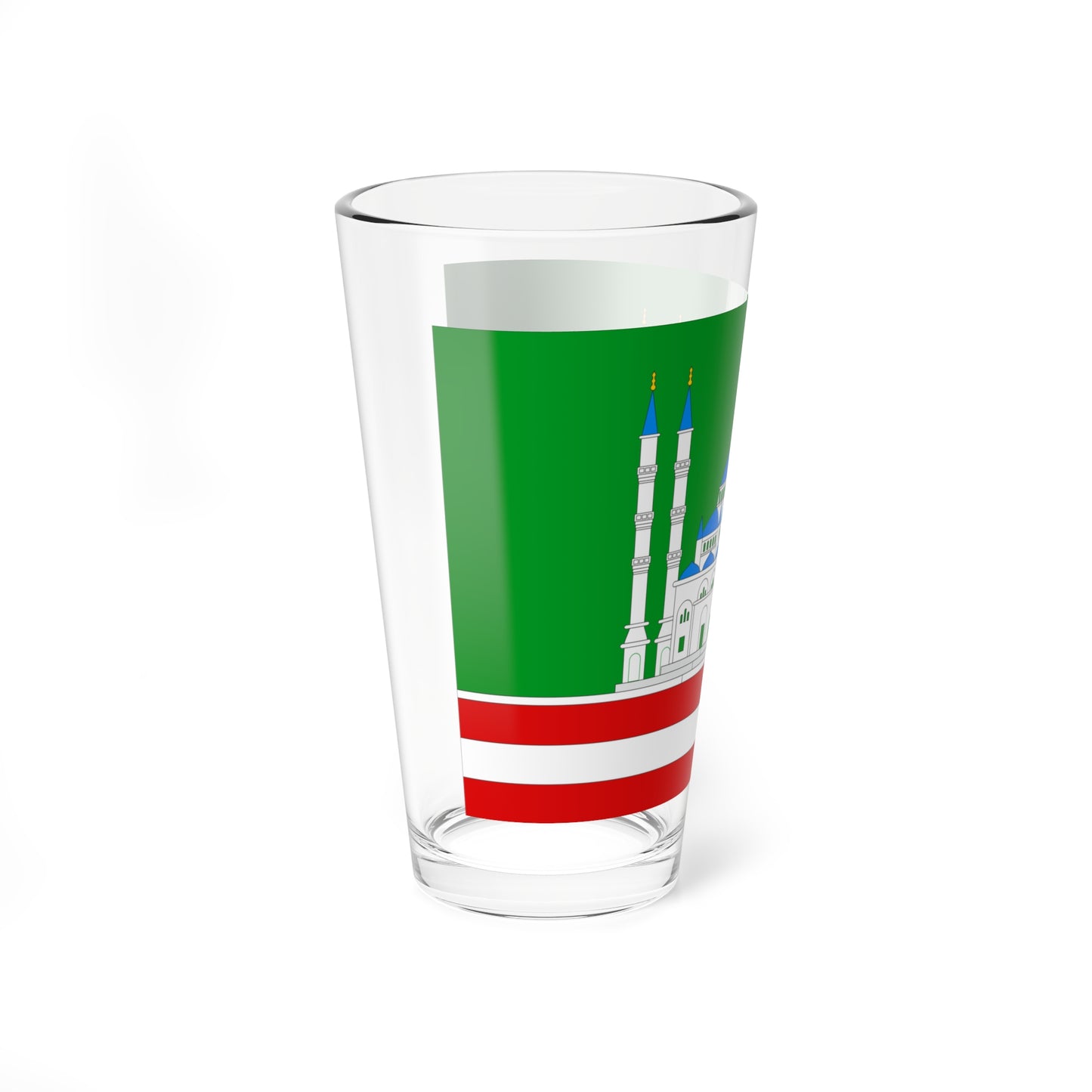 Flag of Grozny Chechnya (Russia) Pint Glass 16oz