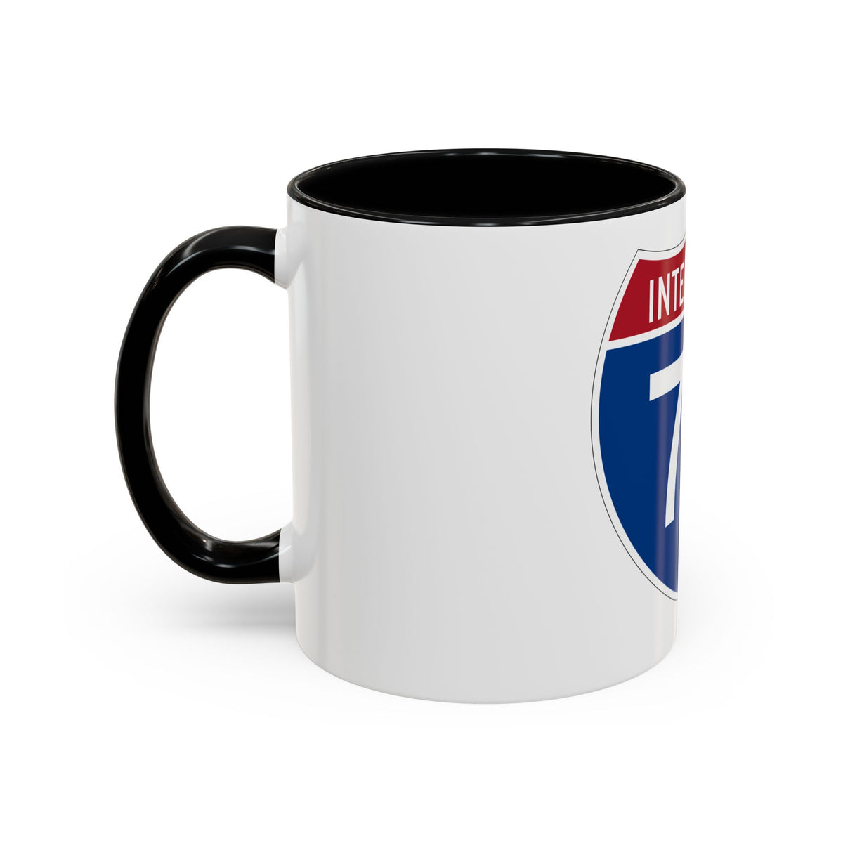 Interstate 77 (U.S. Highways) Accent Coffee Mug