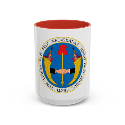 Coat of arms of United Provinces of New Granada - Accent Coffee Mug