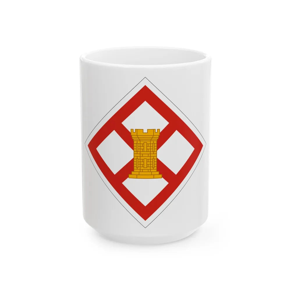 926th Engineer Brigade (U.S. Army) White Coffee Mug-15oz-Go Mug Yourself