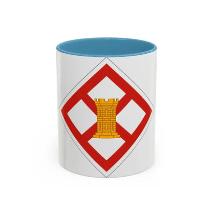 926th Engineer Brigade (U.S. Army) Accent Coffee Mug 11oz Light Blue - Go Mug Yourself