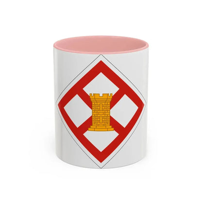 926th Engineer Brigade (U.S. Army) Accent Coffee Mug 11oz Pink - Go Mug Yourself