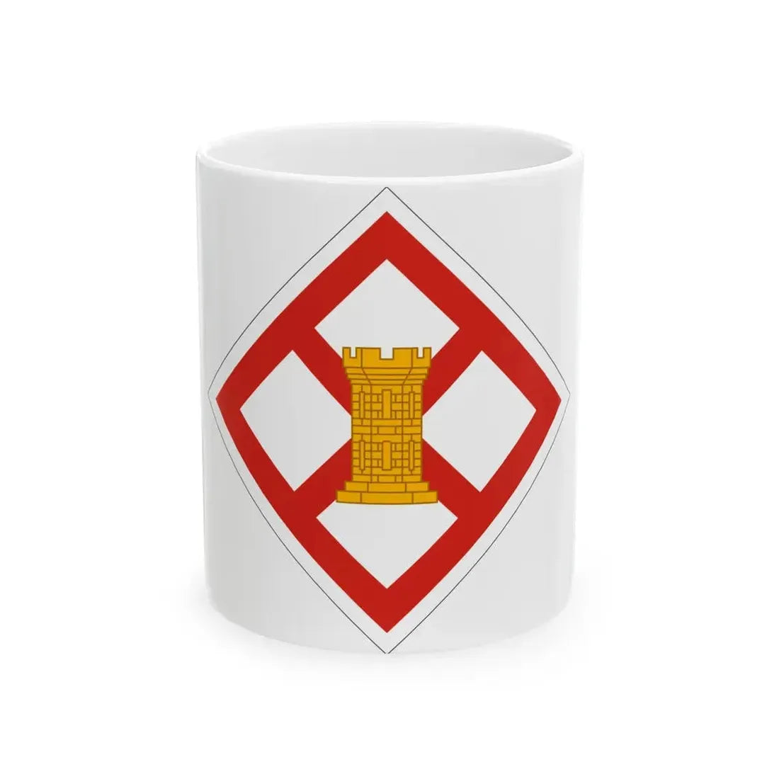 926th Engineer Brigade (U.S. Army) White Coffee Mug 11oz - Go Mug Yourself