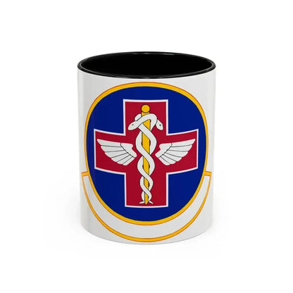 927 Aerospace Medicine Squadron AFRC (U.S. Air Force) Accent Coffee Mug 11oz Black - Go Mug Yourself
