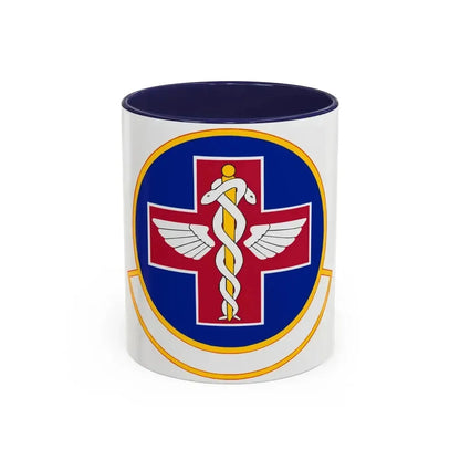 927 Aerospace Medicine Squadron AFRC (U.S. Air Force) Accent Coffee Mug 11oz Navy - Go Mug Yourself